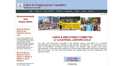 Desktop Screenshot of nlg-laboremploy-comm.org